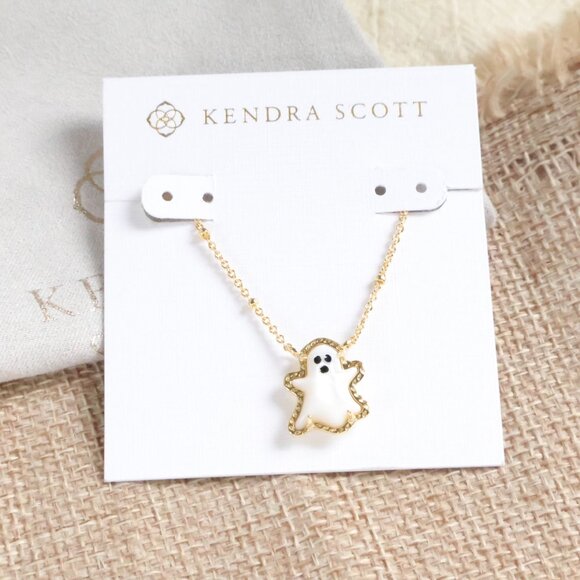 Kendra Scott Jewelry - Kendra Scott • Ghost Gold White Mother-of-Pearl Necklace